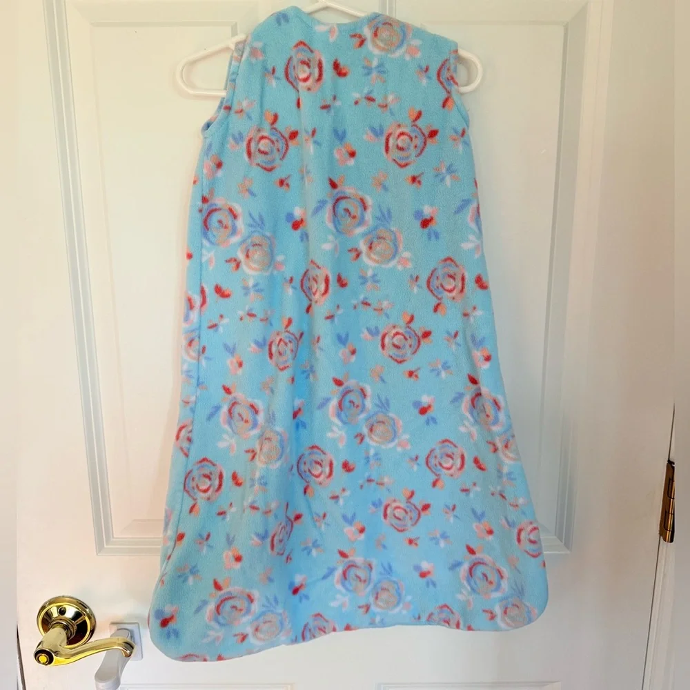 HALO SleepSack, Micro-Fleece Floral Pattern - Size S (0-6m)